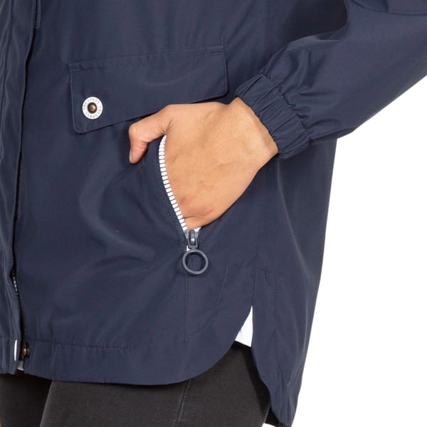 Trespass Women's Flourish Waterproof Jacket - Navy