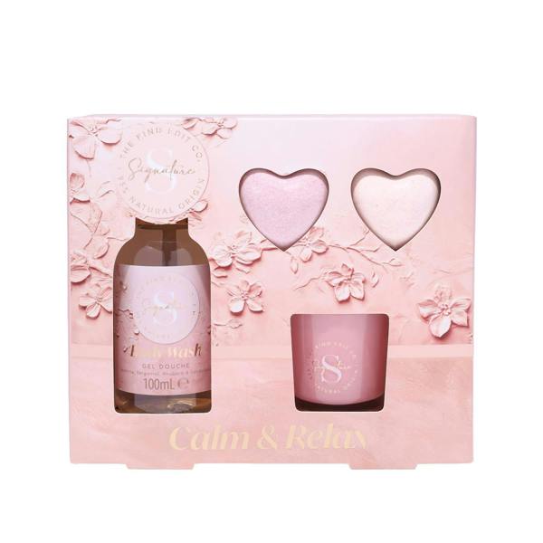 The Kind Edit Co. Signature Calm & Relax Bathing Gift Set