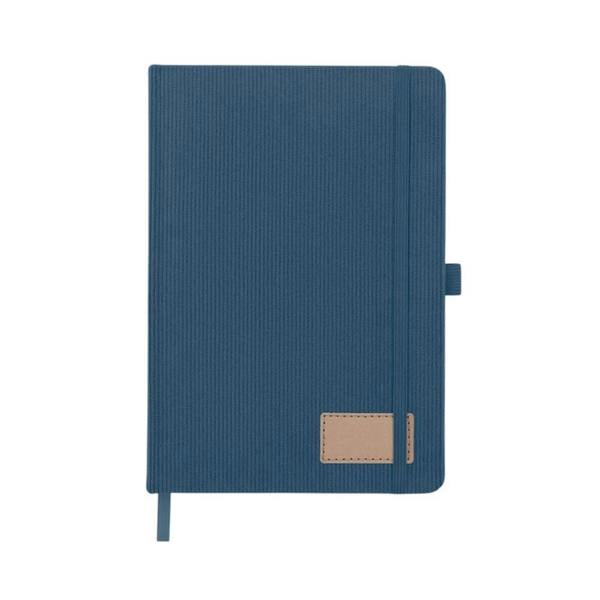 MidOcean Cordi note Hard Cover RPET A5 Notebook - Blue - 