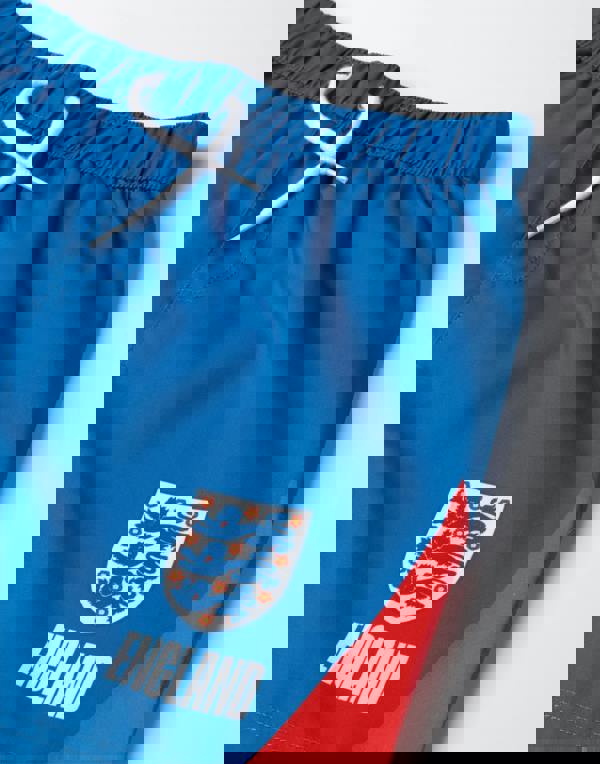 England Boys Blue Logo Swim Shorts