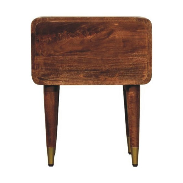 Artisan Furniture Solid Wood Astor 2-Drawer Nightstand