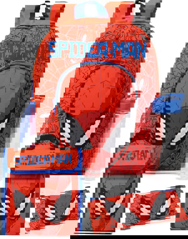 Marvel Unisex Kids Red 4 Piece Backpack Set (One Size)