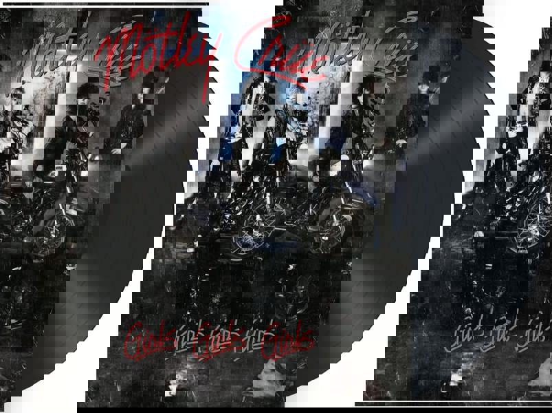 Motley Crue 'Girls Girls Girls' (40th Anniversary Remaster) LP 180g Black Vinyl