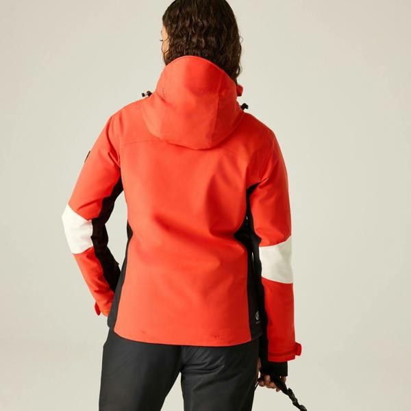 Dare 2B Womens/Ladies Lumi Stretch Ski Jacket - Grenadine/Black - 