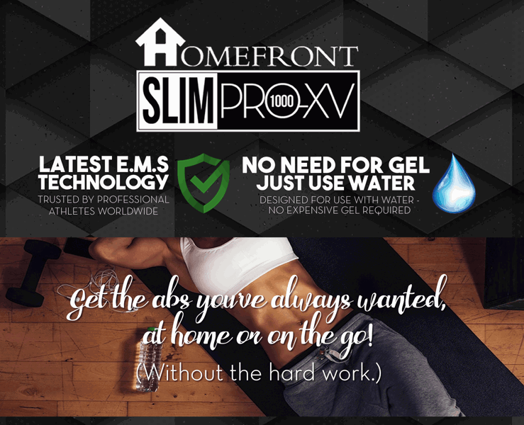 Homefront Slim Pro-XV1000 Advanced Unisex Abdominal Abs Toning Belt