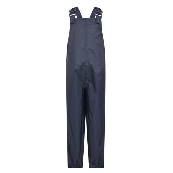 Mountain Warehouse Childrens/Kids Pakka Waterproof Dungarees - Navy - 
