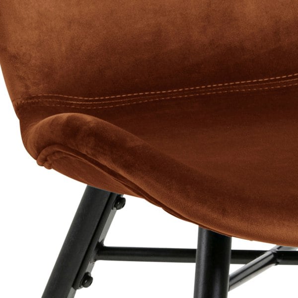 Furniture To Go Batilda Dining Chair in Copper Set of 2