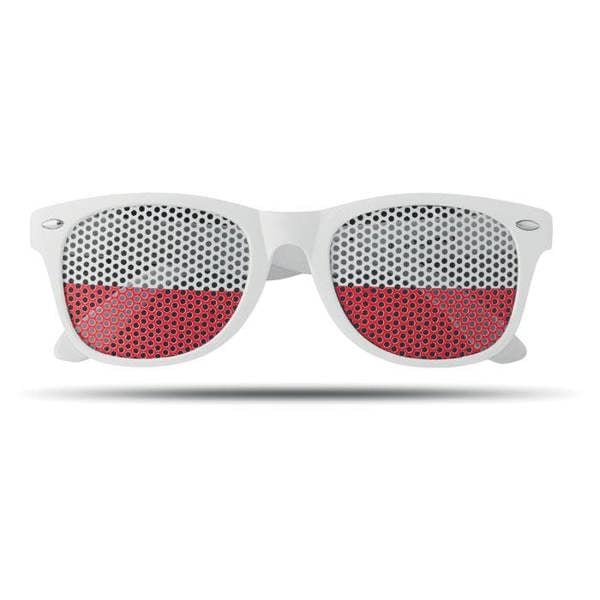 MidOcean Flag Fun Sunglasses - White - 