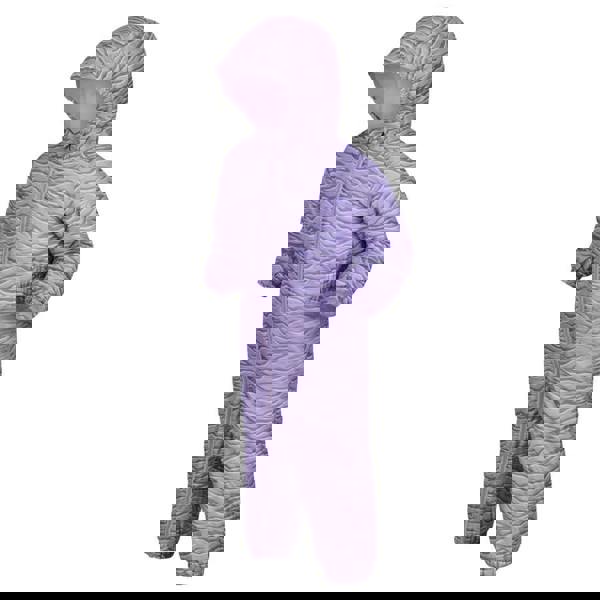 Regatta Childrens/Kids Splat II Zebra Print Waterproof Puddle Suit - Pansy - 