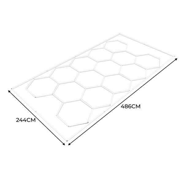 Monstershop Hexagon LED Lighting