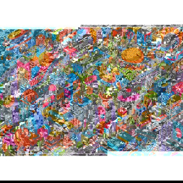 Trefl Imaginary Cities, New York, USA Puzzle Adults - 1000 Pieces