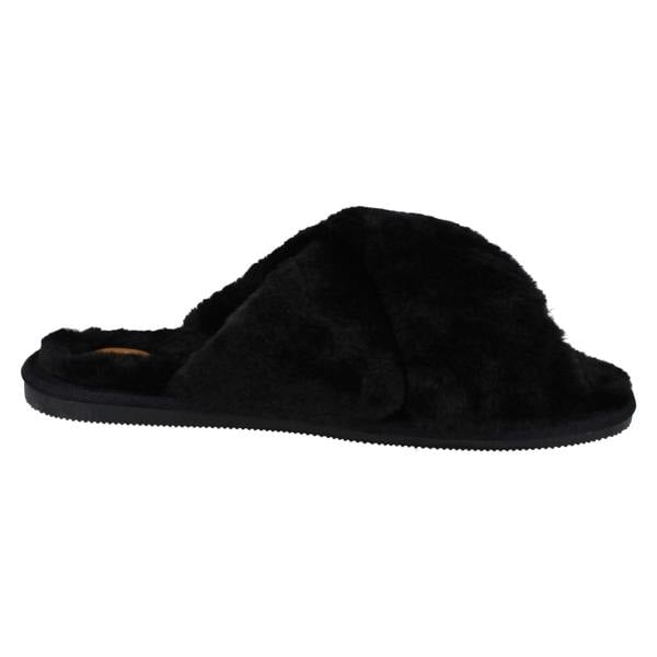 Clarks Ladies Clarks Cross Detailed Mule Slippers Dream Lux