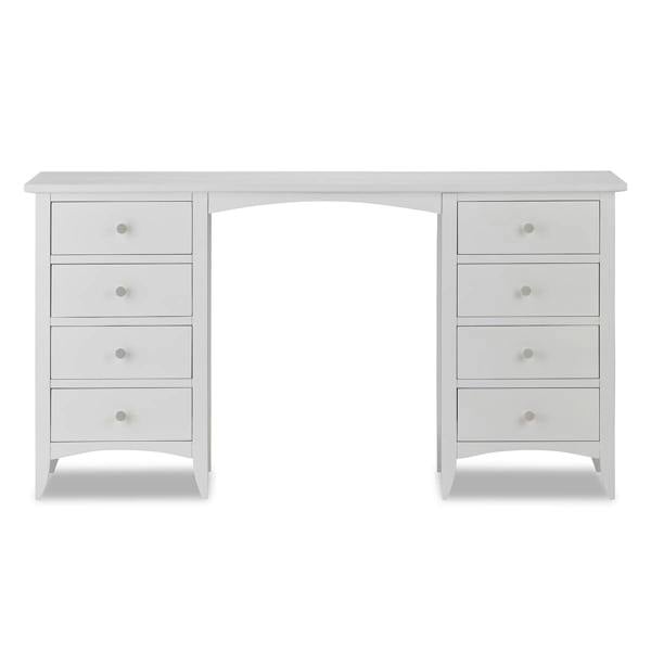 Statement Furniture Edward Hopper Pedestal Dressing Table with 8 Drawers