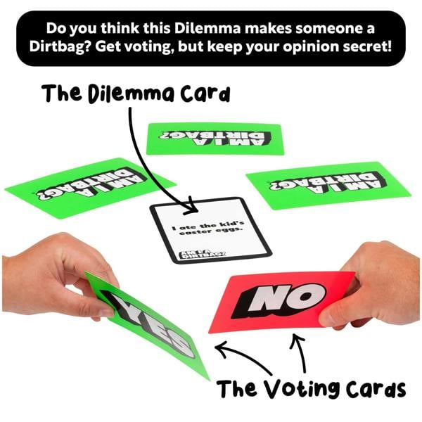 Games Am I A Dirtbag? Party Game