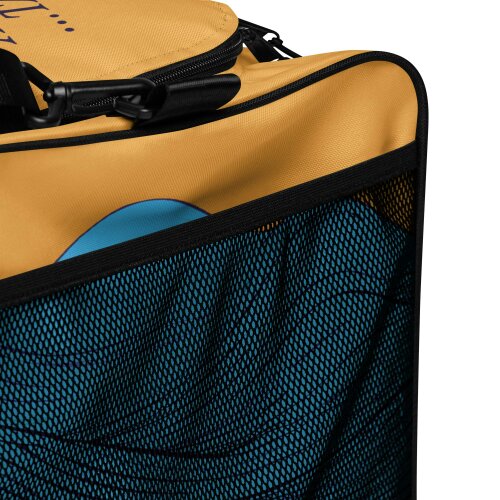 Anchor & Crew Deep Waves Pattern Weekender Duffle Bag