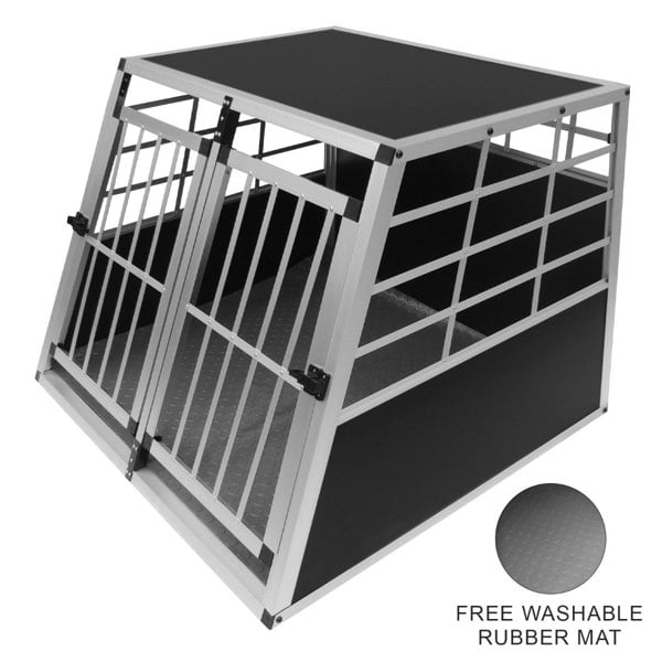 Monstershop Car Dog Pet Crate - Large Double Doors