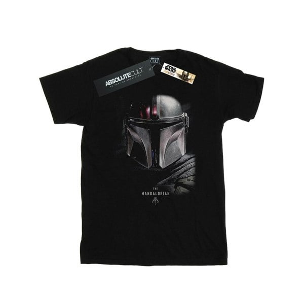 Star Wars Boys The Mandalorian Poster T-Shirt - Black