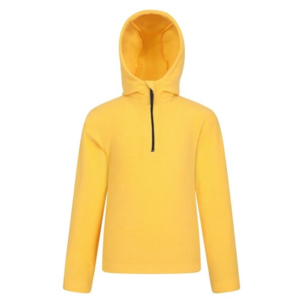 Mountain Warehouse Kids Camber II Fleece Hoodie - Mustard