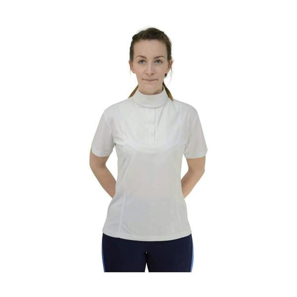 HyFASHION Womens/Ladies Downham Short Sleeved Stock Shirt - White
