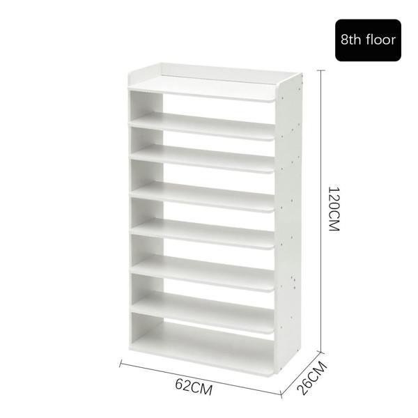 Living and Home 8-Tier Shoe Rack Shoe Cabinet for Entryway