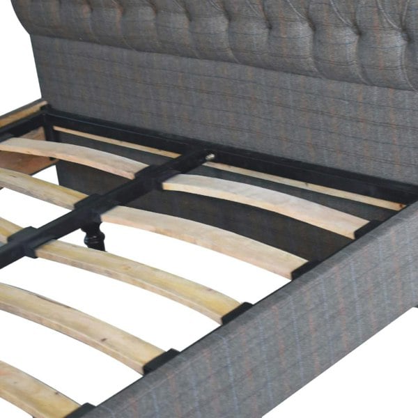 Artisan Furniture Solid Wood Multi Tweed Bed