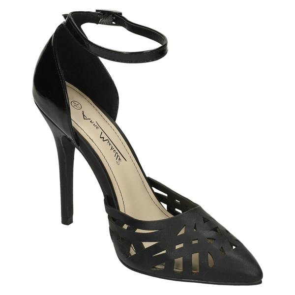 Anne Michelle Ladies Anne Michelle Ankle Strap Court Shoes