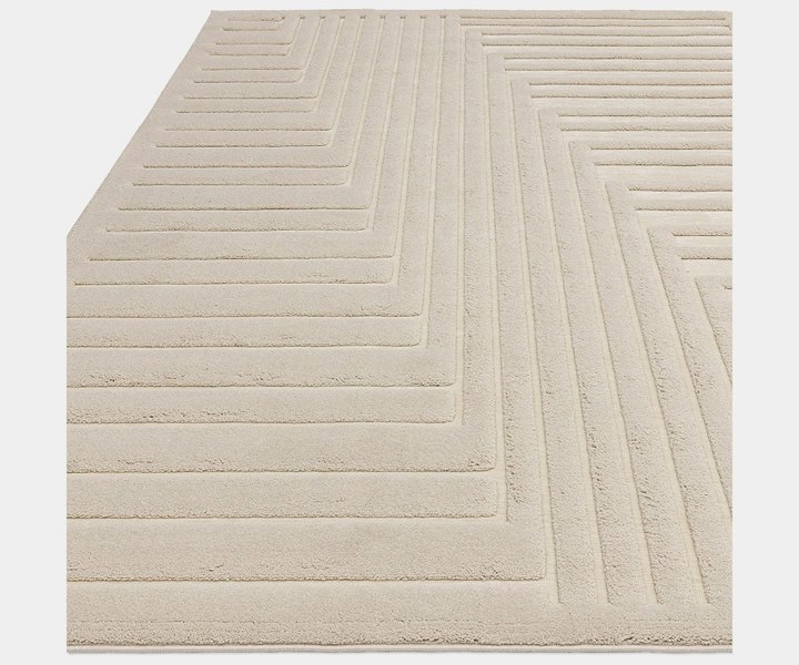 High-end Valley rug with a soft finish, perfect for living room styling.