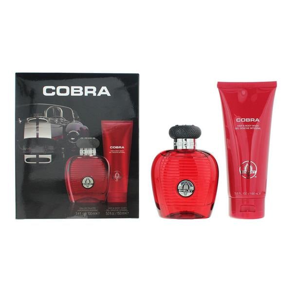 Carroll Shelby Red Cobra Eau de Toilette 100ml + Body Wash 150ml