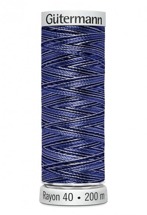 Gutermann No 40 Sulky Rayon Embroidery Thread 200m Rayon Thread Suitable For Embroidery