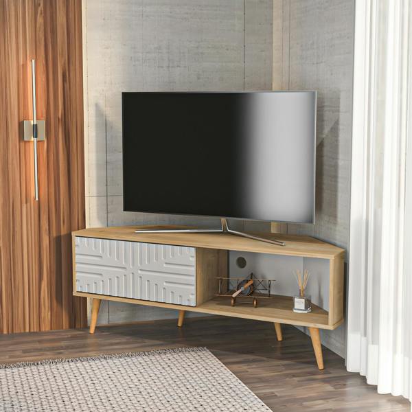 Decorotika Mora Modern Tv Stand TV Cabinet for TV's up to 63"
