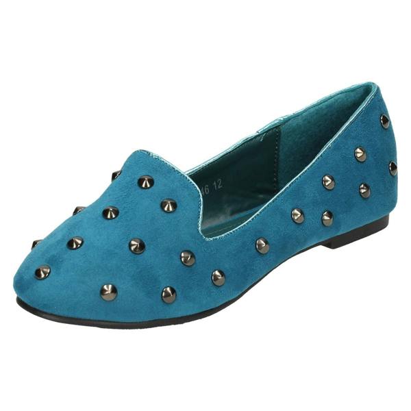 Cutie Girls Cutie Studded Loafer Flat Shoes
