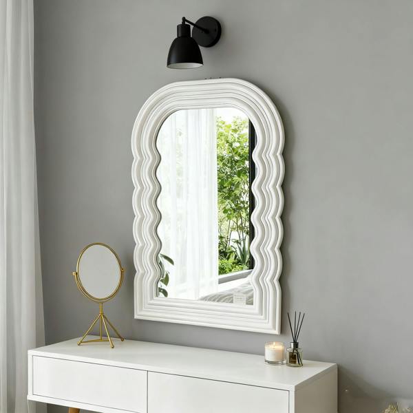 138CM WHITE MIRROR