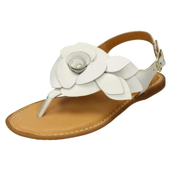Leather Collection Ladies Leather Collection Toepost Sandals F00207