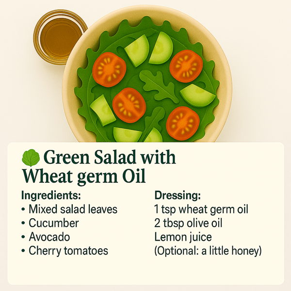 Ol'Vita Wheat Germ Oil | Cold Pressed | Unrefined