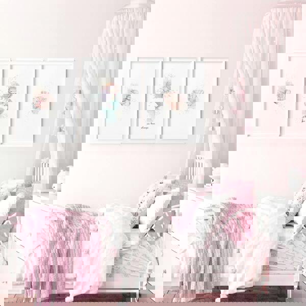 Bedroom Mermaid Decorations | Set of 3 wall art prints