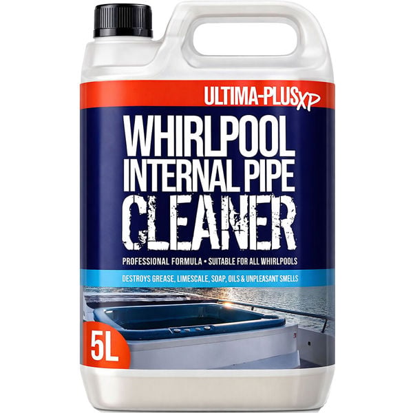 Ultima Plus XP ULTIMA-PLUS XP Whirlpool Internal Pipe Cleaner Deeply Cleans & Removes Limescale Dirt & Odours 5L