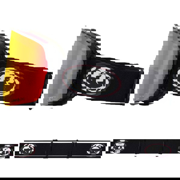 Dragon NFX2 - Old Skool with Lumalens Red Ionized & Lumalens Light Rose Lens