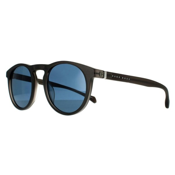 Hugo Boss Sunglasses BOSS 1083/S/IT 26K KU Matte Grey Pattern Blue Avio