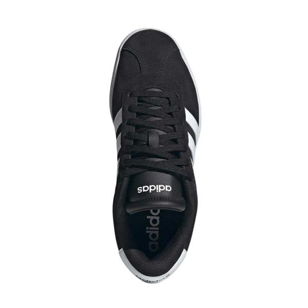 Adidas Womens/Ladies Court Bold Leather Trainers - Black/White - 