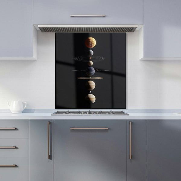 Warren Reed - Designer Balanced Planets in Space Kitchen Splashback