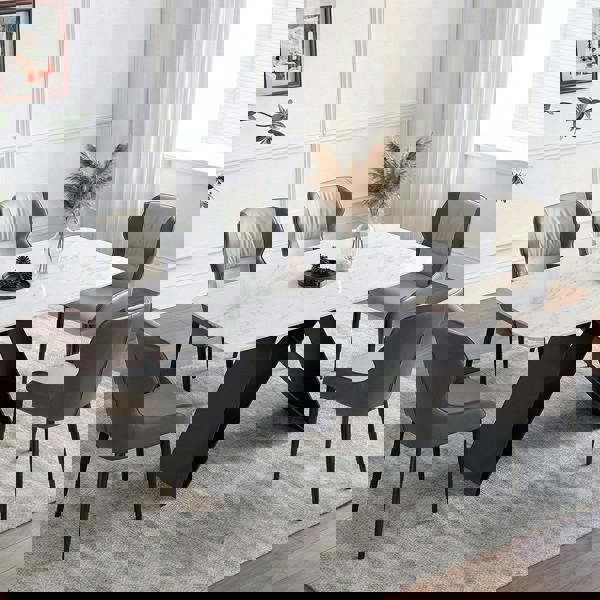 Weilai Concept Amsterdam Dining Table, Marble