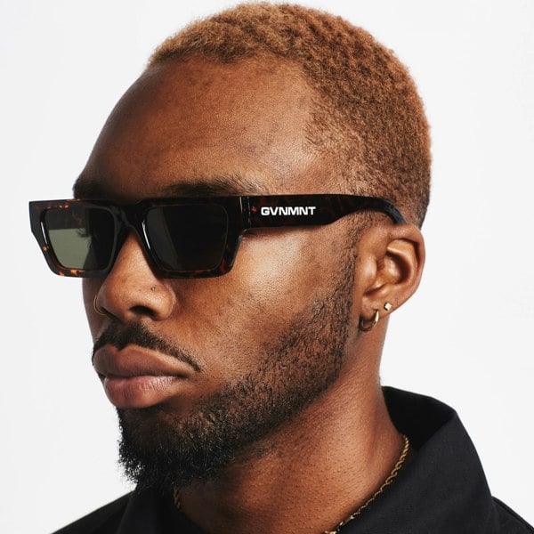 Quad Sunglasses - Tortoise shell - GVNMNT Clothing Co', European streetwear.