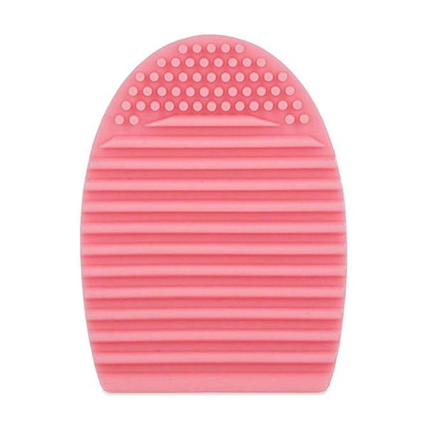 Aquarius Silicone Egg Makeup Sponge Scrubber Brush Cleaner Pink Reusable Tool