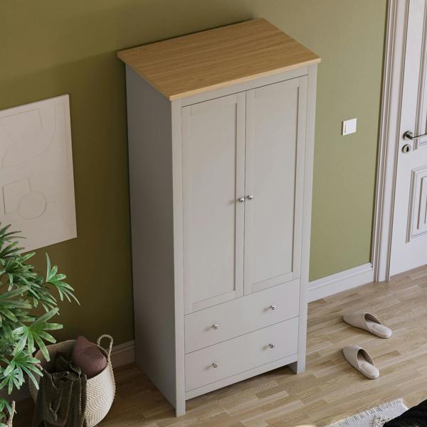 Vida Designs Arlington 2 Door 2 Drawer Wardrobe