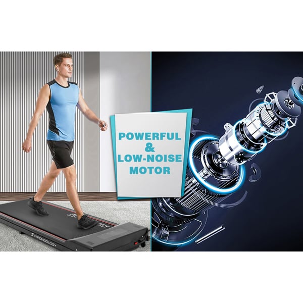 Strongology EVOLUTION  Home & Office Quiet 2.0HP Adjustable Speed 1-6km/h Slimline LED Display Treadmill