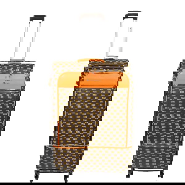 Snowball Soft Expandable Waterproof PVC Lightweight Travel Suitcase