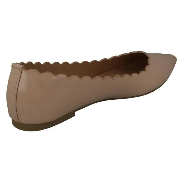 Spot On Ladies Spot On Flat Pointed Toe Ballerinas F80458