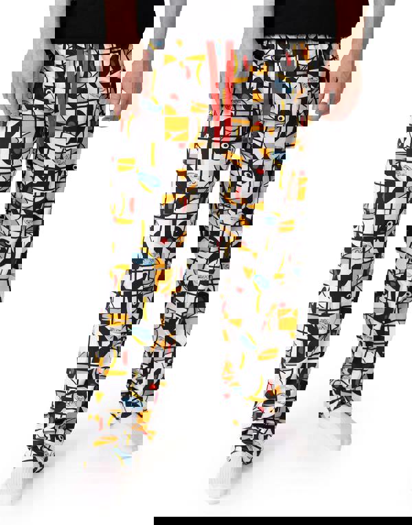 Pingu Mens Multicoloured Character Lounge Pants