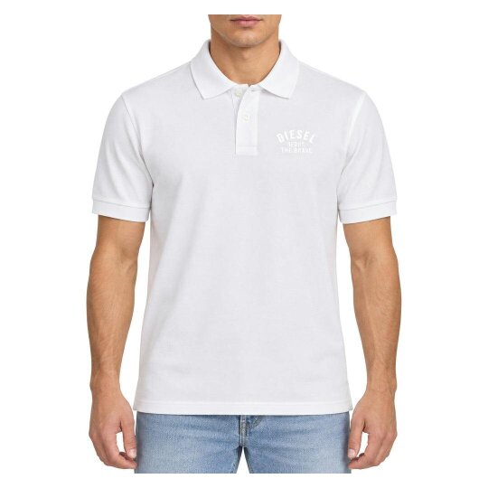 Diesel T-Smith 260105 Off White Men's Polo Shirt