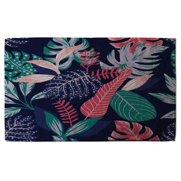 Benjamin Tate Design Tropical Plant Leaves (Bath Towel)